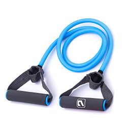 Liveup SPORTS Resistance Bands with Handles for Gym Exercises Home Fitness Strength Training Yog ...