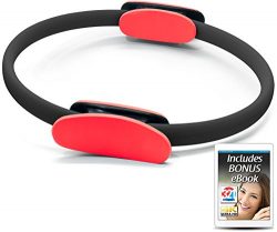 321 STRONG Pilates Ring – Red and Black