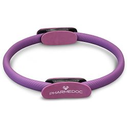 Pilates Ring 14″ Exercise Fitness Circle – Total Body Gym Yoga Resistance Training & ...
