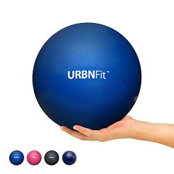 URBNFit Mini Pilates Ball – Small Exercise Ball for Yoga, Pilates, Barre, Physical Therapy ...
