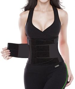 YIANNA Waist Trimmer Belt Fat Burner Low Waist Back support Adjustable Abdominal Trainer Body Ho ...