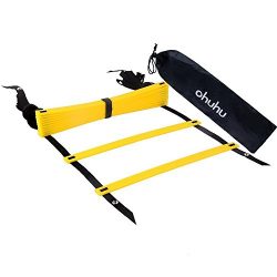 Agility Ladder Ohuhu Speed Training Exercise Ladder for Soccer Football with Carry Bag, 12 Rung