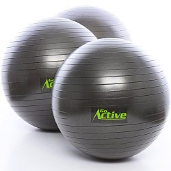 GO Active Lifestyles Exercise Ball – Stability Ball – Fitness Ball – Large Wor ...