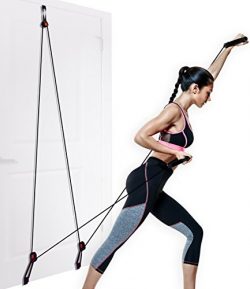 Aduro Sport Door Gym Home Gym Total Body Resistance Training Exercise System Foam Padded Handles ...
