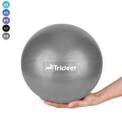 Mini Exercise Ball, Barre Ball, 9 Inch Small Bender Ball, Pilates, Yoga, Core Training and Physi ...