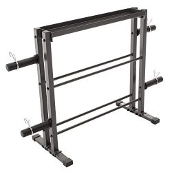 Combo Weights Storage Rack for Dumbbells, Kettlebells, and Weight Plates DBR-0117