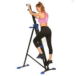 Kaluo 350lb Vertical Climber with LCD Screen, Step Climbing Machine Stepper Exercise Fitness Fol ...