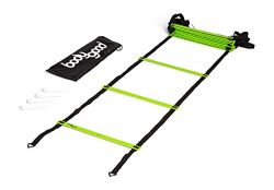 BodyGood Pro Athlete Grade Speed Agility Ladder – Extra-Long, 20 Foot Quick Ladder with Durable  ...