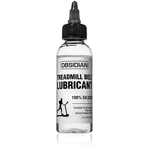 Obsidian Treadmill Belt Lubricant (100% pure silicone fluid, for smoother running treadmills &am ...