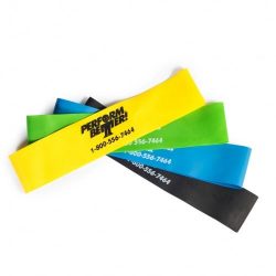 Perform Better Exercise Mini Band, All colors – Set of 4 (Exercise Guide Included)