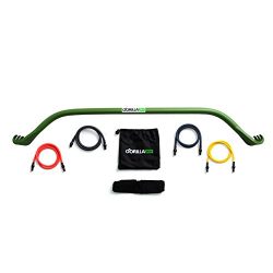 Gorilla Bow Home Gym Resistance Training Kit – Full Body Workouts – Adjustable Bands ...