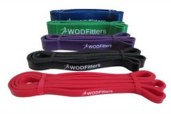 Resistance bands Black – Single Band – WODFitters Assisted Pull-up Resistance Band f ...