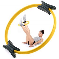 Oyomba Pilates Ring by 14″ Workout Magic Circle – BALANCED BODY CIRCLE TO Achieve a  ...