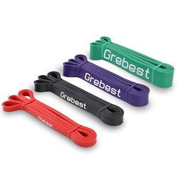 Grebest Heavy Duty Resistance Band, Pull UP Assist Bands Workout Resistance Bands for Body Stret ...