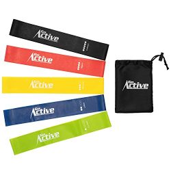 GO Active Lifestyles Resistance Bands For Legs And Butt – Exercise Resistance Loops Band F ...