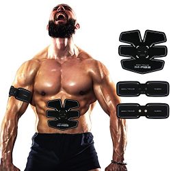 Abdominal Trainer Toning Belts Abdominal Muscle Toner Fitness Gear Workout Slimming Muscle Arm L ...