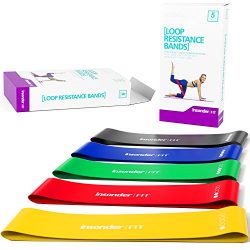 Resistance Bands [IMPROVED EDITION] Set Exercise Bands – Workout Bands Stretch Bands ̵ ...