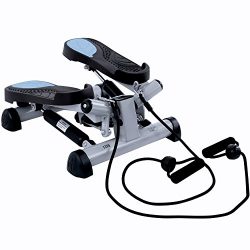 EFITMENT Twist Fitness Stepper Step Macine with Resistance Bands for Fitness & Exercise R ...