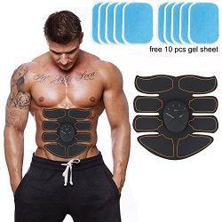 LZLRUN Abs Trainer Replacement Gel Sheet Abdominal Toning Belt Muscle Toner Ab Trainer Accessori ...