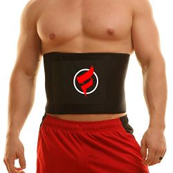 Fitru Waist Trimmer Weight Loss Ab Belt For Women & Men – Waist Trainer Stomach Wrap