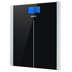 Etekcity Digital Body Weight Bathroom Scale with Step-On Technology, 400 Pounds, Body Tape Measu ...