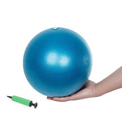 Small Exercise Ball, Mini Fitness Ball for Barre Pilates Balance Gym Yoga Balance Stability Bend ...