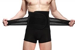 Goege New Style Adjustable Breathable Trimmer Belt,Tummy Fat Burning Slimming Belt,Body Shaper S ...