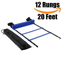 Agility Ladder, Speed Training Equipment For High Intensity Footwork Quick Ladder Multi-Sport Tr ...