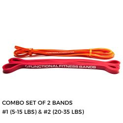 Functional Fitness Exercise Resistance Training Band, 10 Different Tension Band Sets, 5-200 lbs. ...