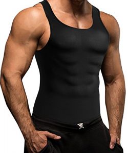 Men Waist Trainer Corset Vest for Weight Loss Hot Neoprene Body Shaper Tank Top Sauna Suit Shirt ...