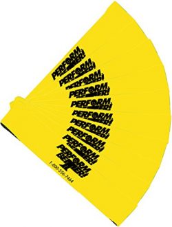 Perform Better Exercise Mini Band, Yellow-Light – Set of 10 (Exercise Guide Included)