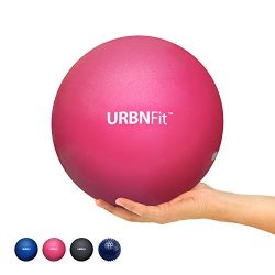 URBNFit Mini Pilates Ball – Small Exercise Ball for Yoga, Pilates, Barre, Physical Therapy ...