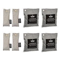 California Home Goods 8 Pack – Charcoal Deodorizer Gym Bag & Shoe Odor Neutralizer Pac ...