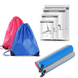 Healthy-Home Microfiber Travel Towel. Super Absorbent and Quick Drying with Gym Bag. Perfect for ...