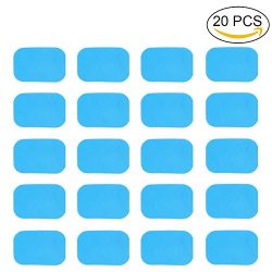 Abs Trainer Replacement Gel Sheet Abdominal Muscle Toner Accessories Pads 20pcs for Gel Pad