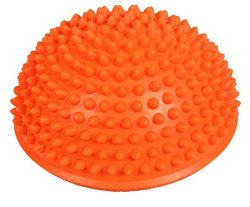 Heyuni.1pc Yoga Half Ball Fitness Equipment Kids Elder Durian Massage Mat Exercise Balance Point ...