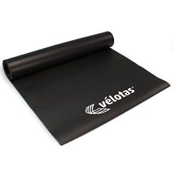 Velotas High Density Equipment and Treadmill Mat, 4′ x 5′, Black