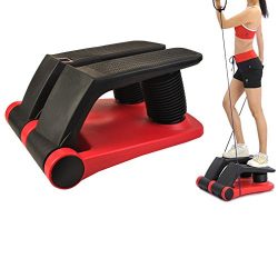 Homgrace Lightweight Portable Air Stepper Climber Exercise Fitness Thigh Machine With DVD Resist ...