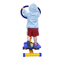 Kinbor Fun and Fitness Exercise Equipment for Kids Children Stepper Step Equipment Thigh Machine ...