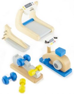 Hape Wooden Doll House Furniture Home Gym Playset and Accessories