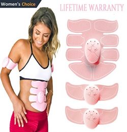 Ultimate ABS Stimulator For Women: Easy Operation Abdominal Trainer Set | Premium Ab Muscle Toni ...