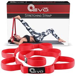 Yoga EVO Stretch Out Strap – Leg Stretcher Strap