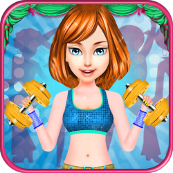 Gym Workout Beauty Salon – Fitness Girl Makeover