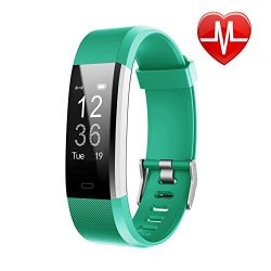 LETSCOM Fitness Tracker HR, Activity Tracker Heart Rate Monitor Watch, IP67 Waterproof Smart Wri ...