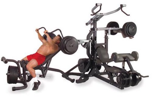 Body-Solid SBL460P4 Freeweight Leverage Gym Package