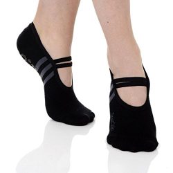 Great Soles Women’s Ballet Sock , Black/Grey, One Size – comfortably fits women shoe ...