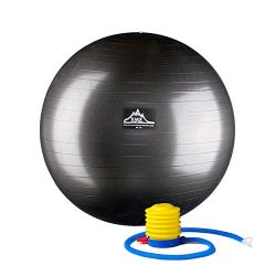 Black Mountain Products Professional Grade Stability Ball, Black, 45cm