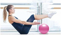 Heyuni.1pc Pilates Ball, Barre Ball, Mini Exercise Ball, 25cm Small Bender Ball, Pilates, Yoga,  ...