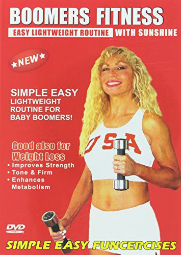 Boomers Exercise DVD, Easy Light Weights Workout. Boomers Exercise DVD good also for over 50, Bo ...