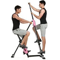 Rapesee Vertical Mountain Stair Climber Workout Exercise Machine, 2 in 1 Gym Home Exercise Body  ...